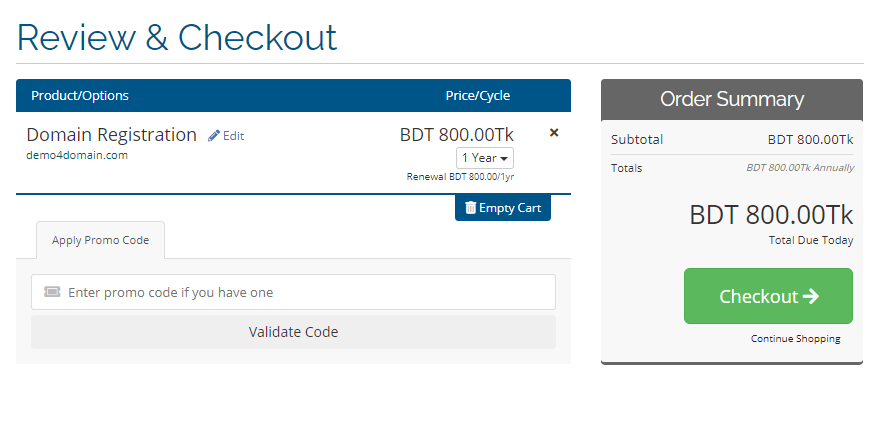 low price domain in linkhost bd